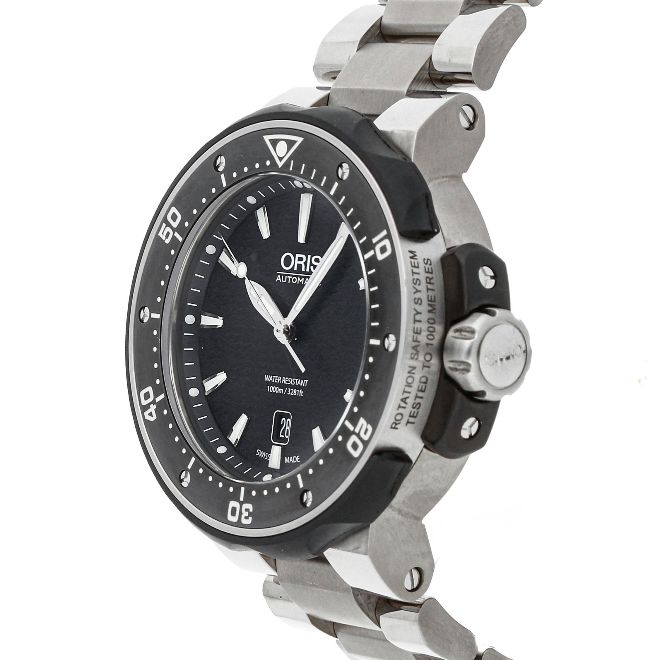 Oris Prodiver Date 01 733 7682 7154 07 8 26 75PEB WatchBox